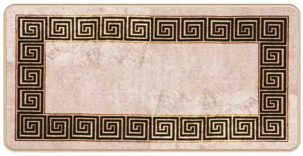 Kilimėlis MARSA Juoda 50 x 100 cm Poliesteris ir PVC