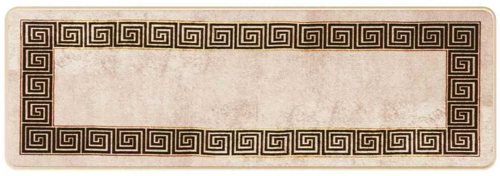 Kilimėlis MARSA Juoda 50 x 150 cm Poliesteris ir PVC