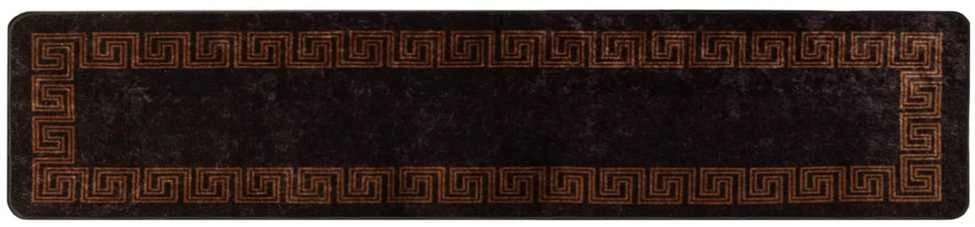 Kilimėlis MARSA Juoda 50 x 300 cm Poliesteris ir PVC