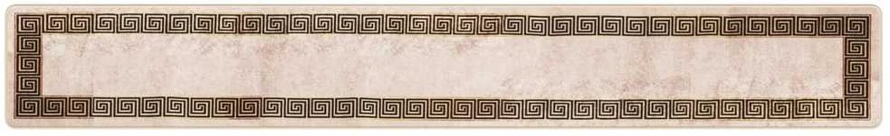Kilimėlis MARSA Juoda 50 x 350 cm Poliesteris ir PVC