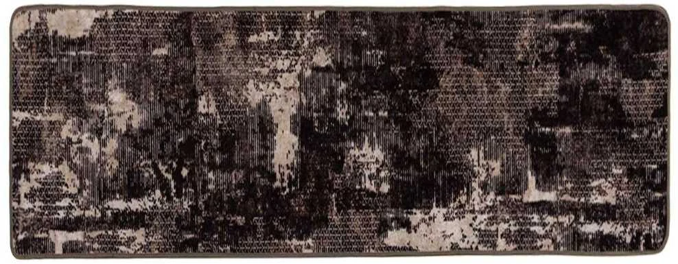 Kilimėlis MARSA Juoda 80 x 200 cm Poliesteris ir PVC