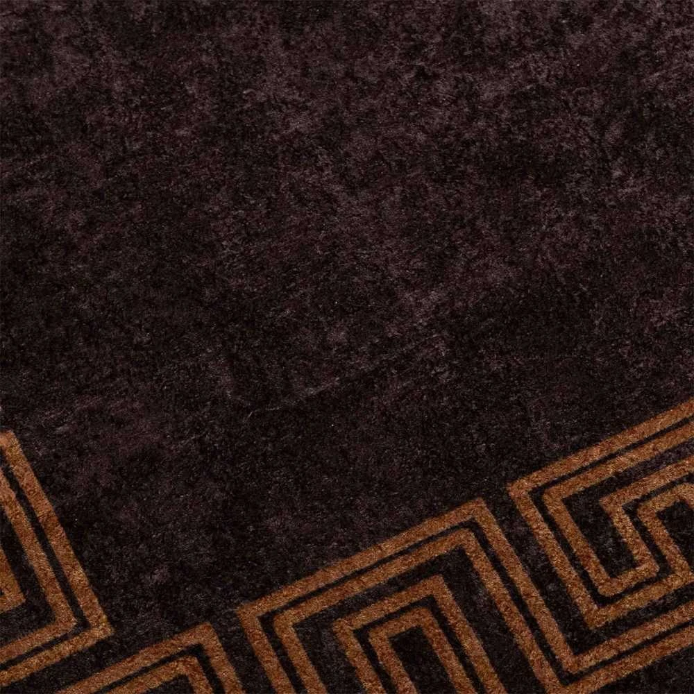 Kilimėlis MARSA Juoda 80 x 200 cm Poliesteris ir PVC