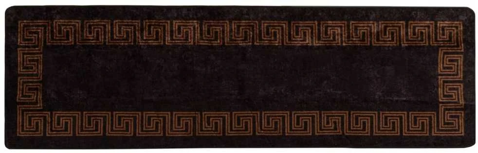 Kilimėlis MARSA Juoda 80 x 250 cm Poliesteris ir PVC