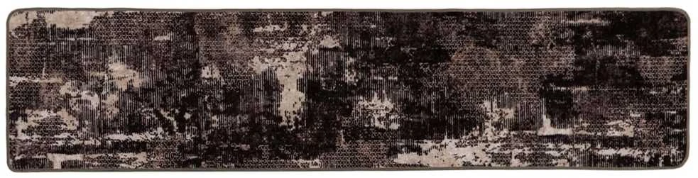 Kilimėlis MARSA Juoda 80 x 450 cm Poliesteris ir PVC