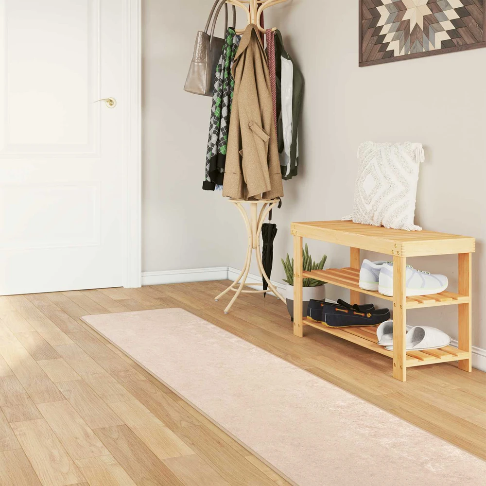 Kilimėlis MARSA Kreminė 50 x 400 cm Poliesteris ir PVC