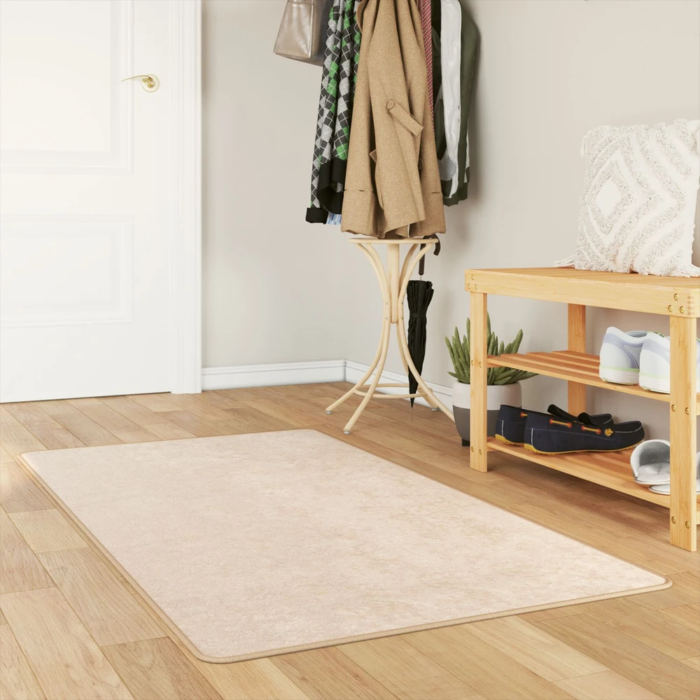 Kilimėlis MARSA Kreminė 80 x 200 cm Poliesteris ir PVC