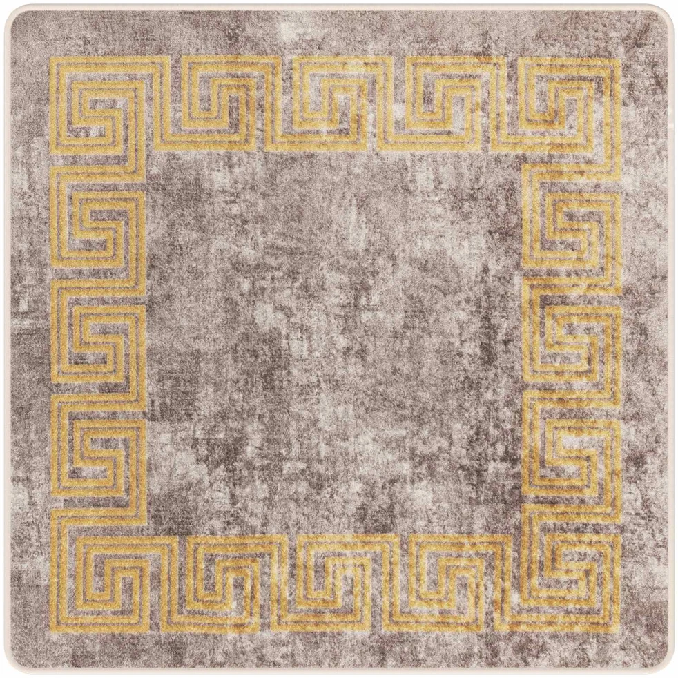 Kilimėlis MARSA Pilka 100 x 100 cm Poliesteris ir PVC