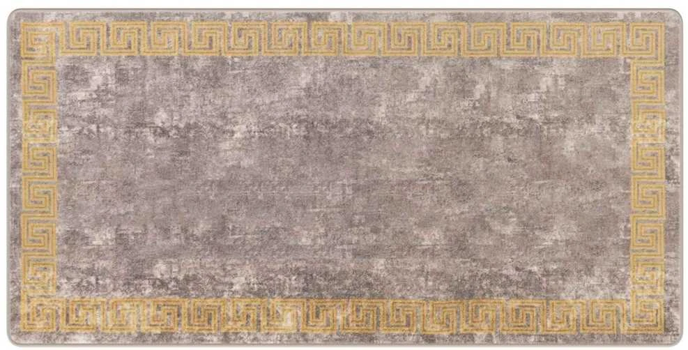 Kilimėlis MARSA Pilka 100 x 200 cm Poliesteris ir PVC