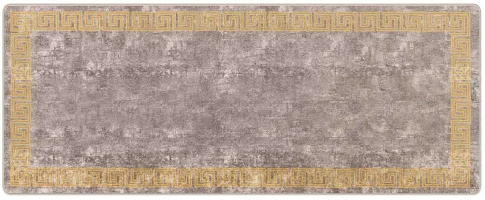 Kilimėlis MARSA Pilka 100 x 250 cm Poliesteris ir PVC