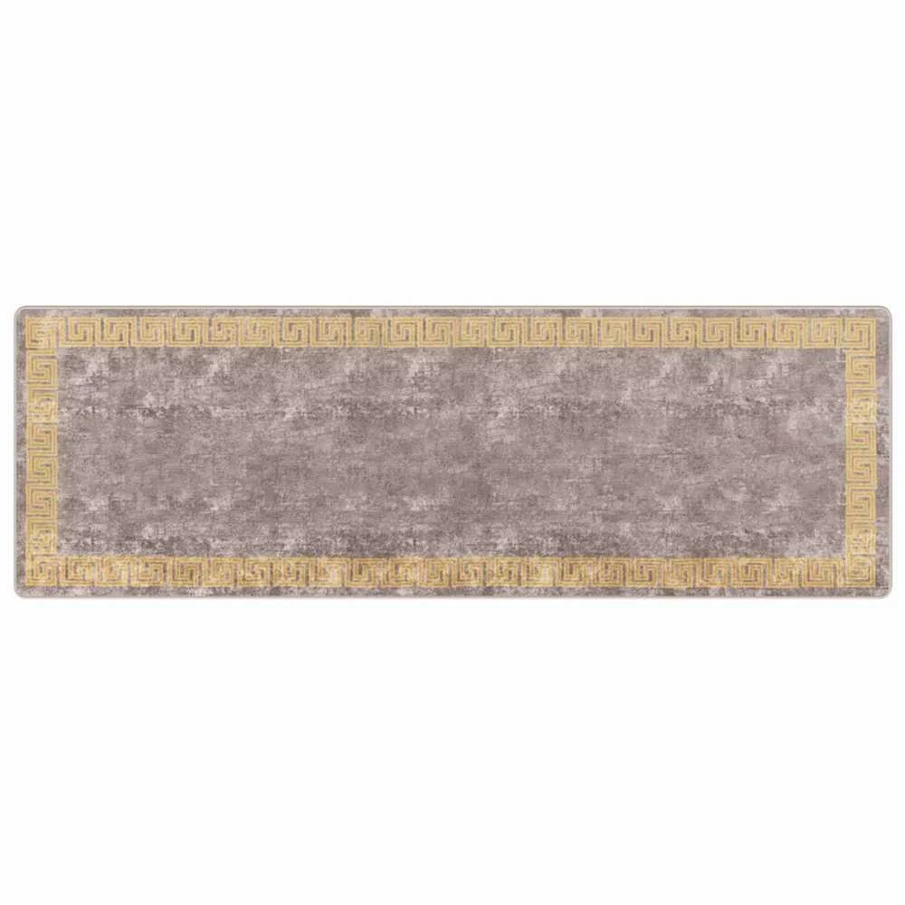 Kilimėlis MARSA Pilka 100 x 300 cm Poliesteris ir PVC