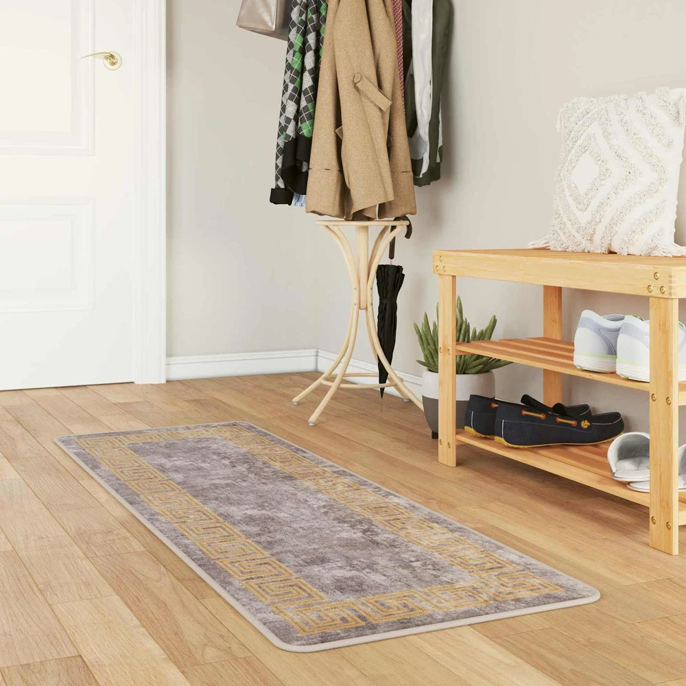 Kilimėlis MARSA Pilka 50 x 150 cm Poliesteris ir PVC