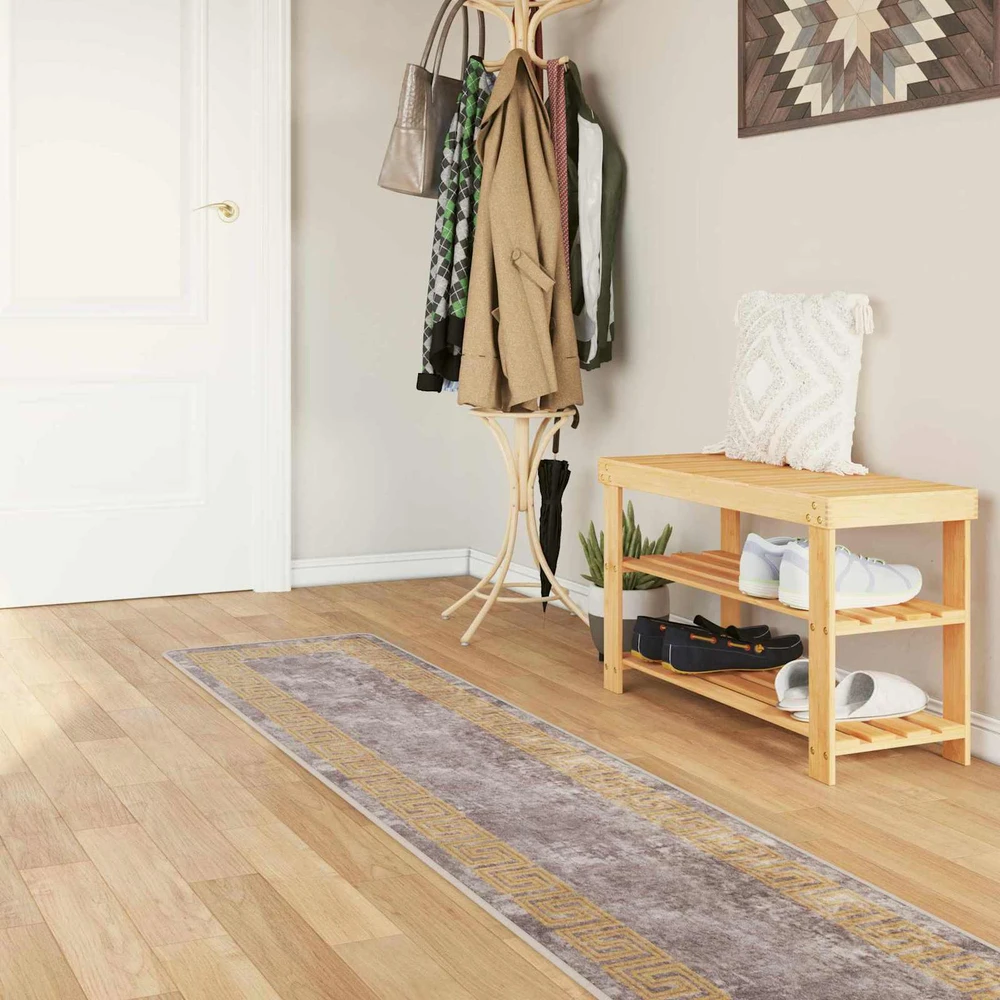 Kilimėlis MARSA Pilka 50 x 300 cm Poliesteris ir PVC