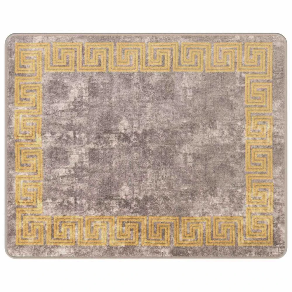 Kilimėlis MARSA Pilka 80 x 100 cm Poliesteris ir PVC