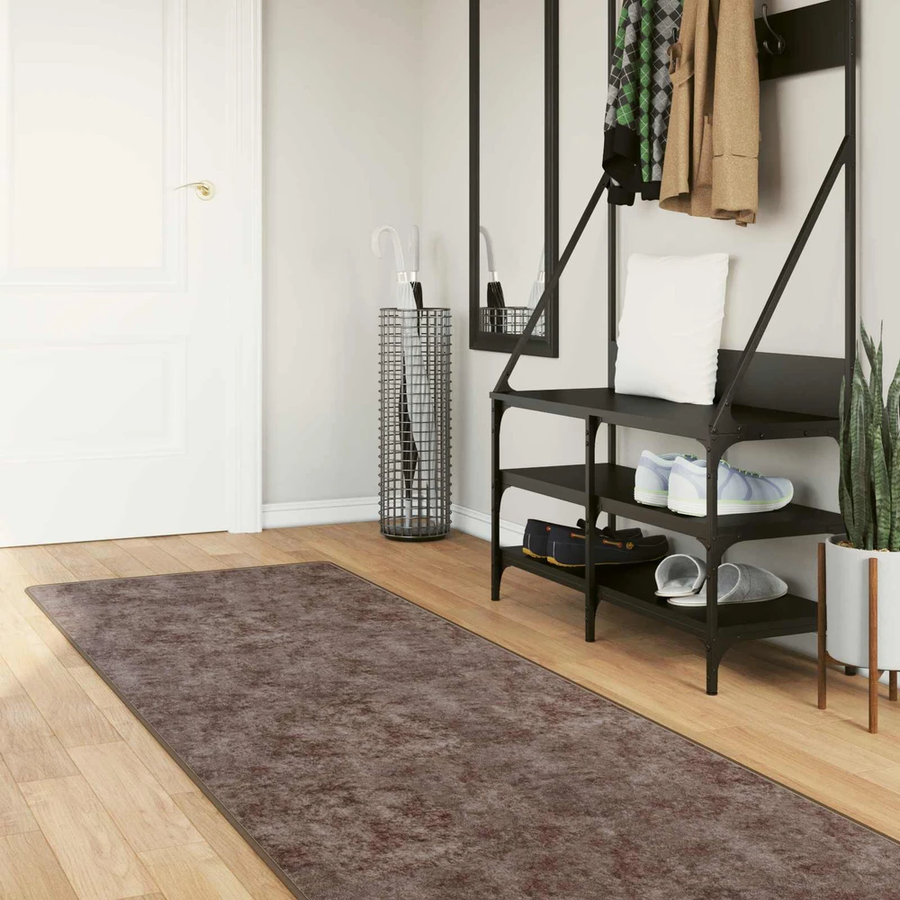 Kilimėlis MARSA Pilka 80 x 250 cm Poliesteris ir PVC