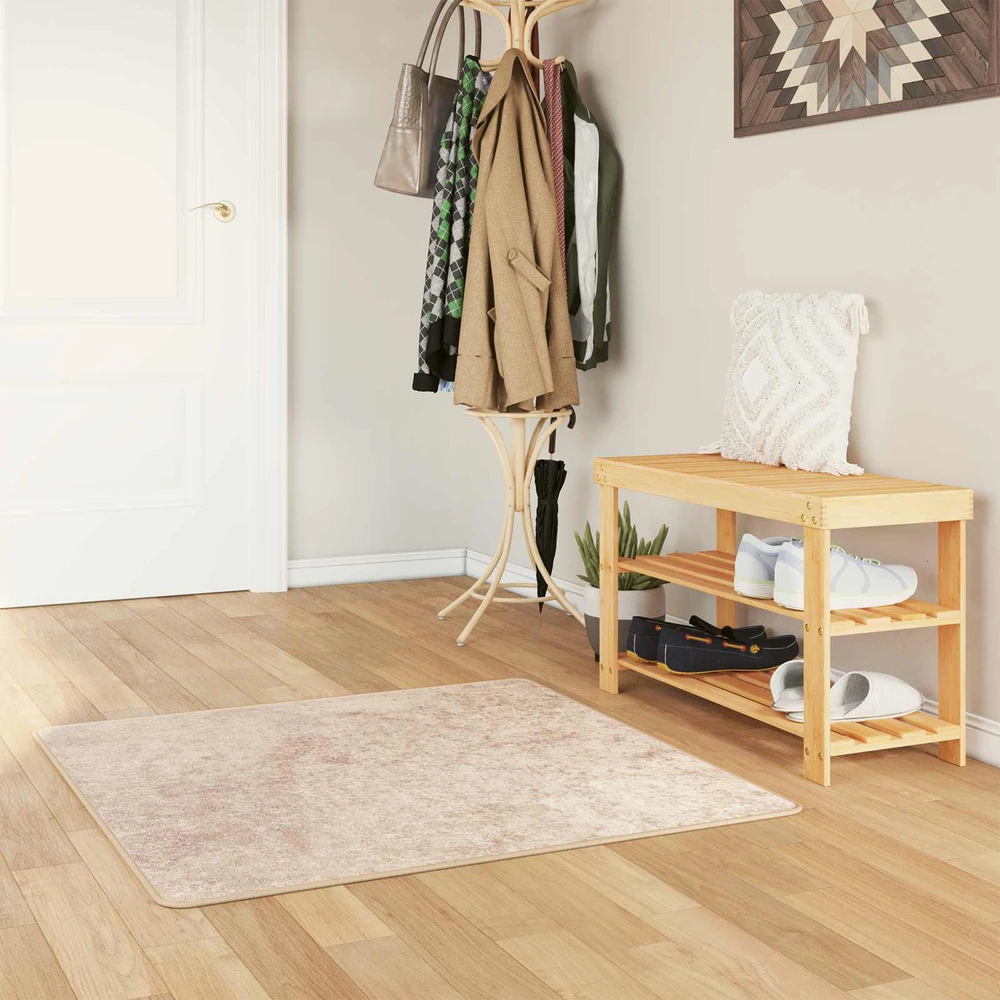 Kilimėlis MARSA Smėlio 100 x 100 cm Poliesteris ir PVC