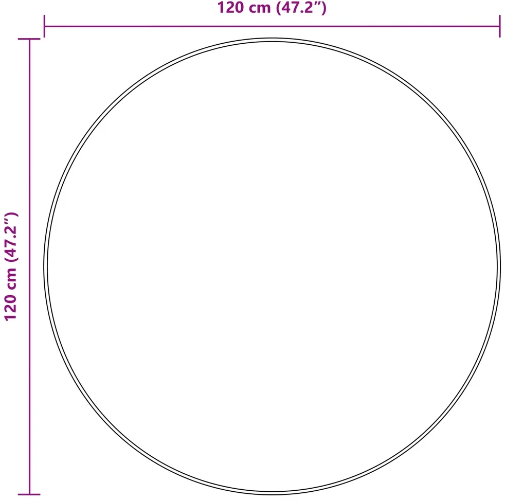 Kilimėlis MARSA Smėlio 120 x 120 cm Poliesteris ir PVC