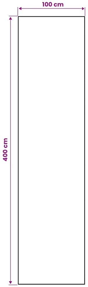 Kilimėlis ORIZ 1150 gsm Juodas tinklinis raštas