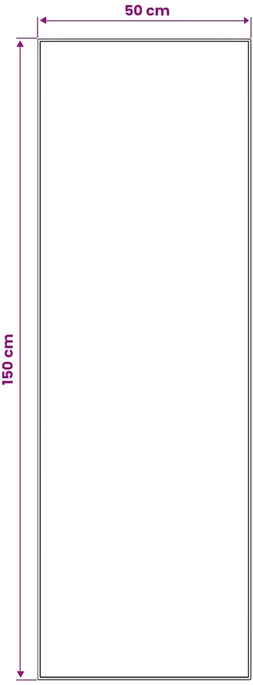 Kilimėlis ORIZ 1150 gsm Juodas tinklinis raštas
