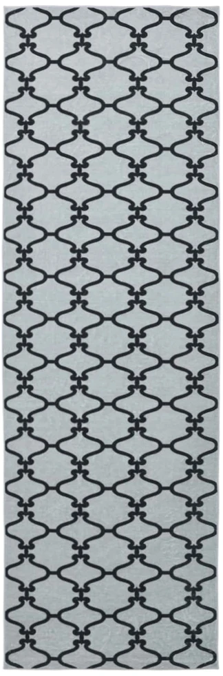 Kilimėlis ORIZ 1150 gsm Juodas tinklinis raštas