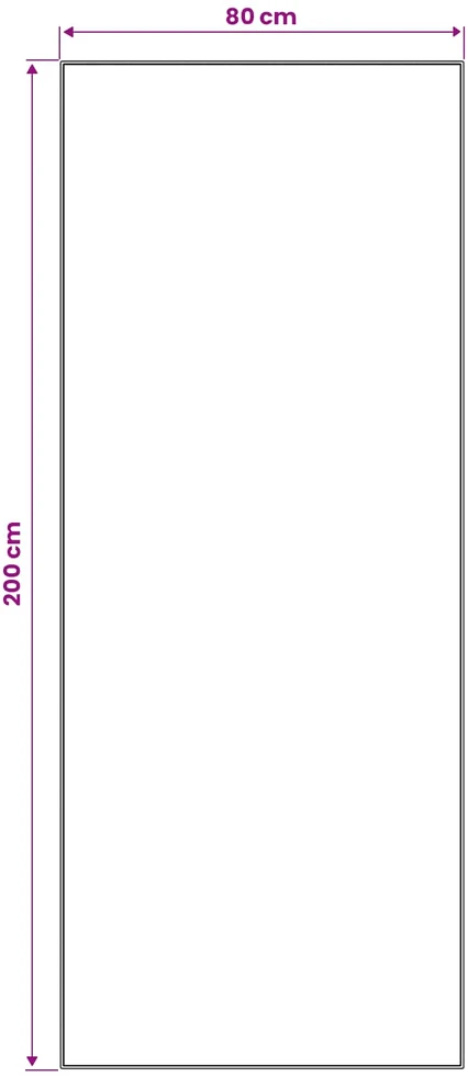 Kilimėlis ORIZ 1150 gsm Juodas tinklinis raštas