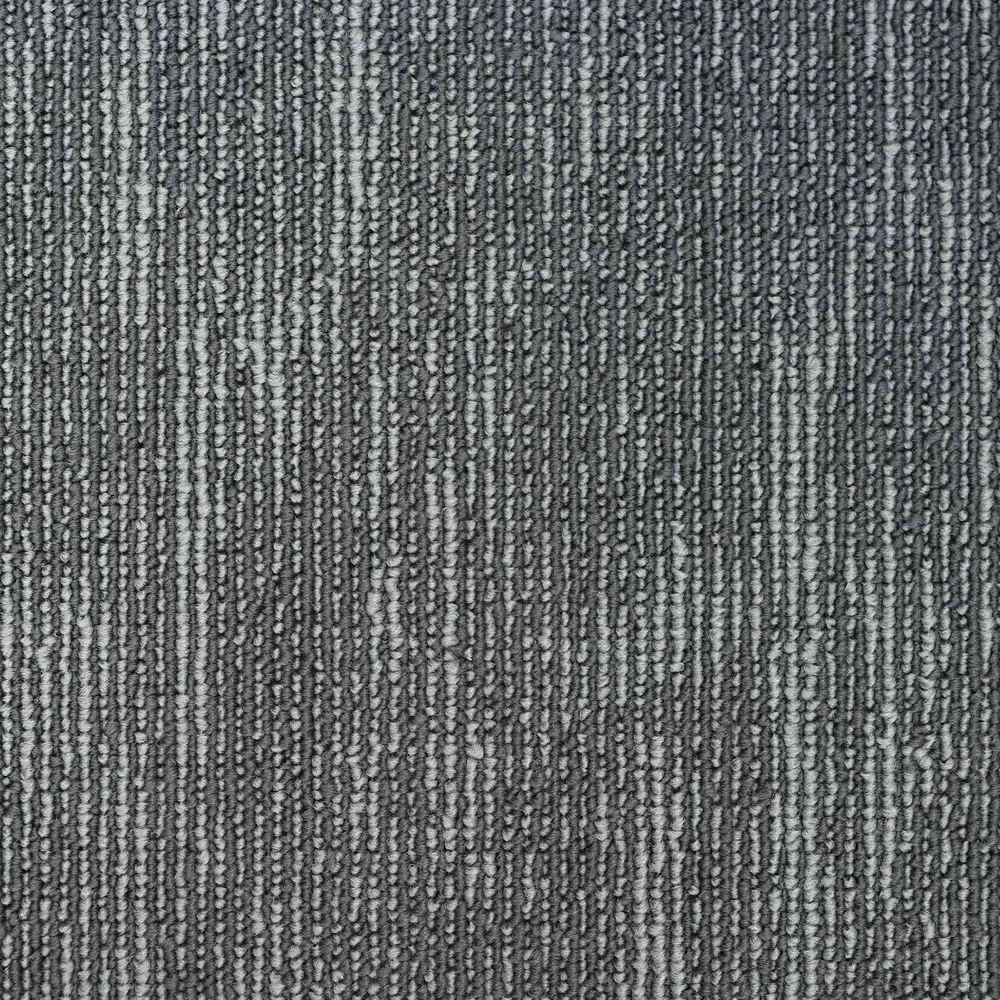 Kilimų plytelė Betono pilka 50 x 50 cm 4 vnt. PP ir Bitumas