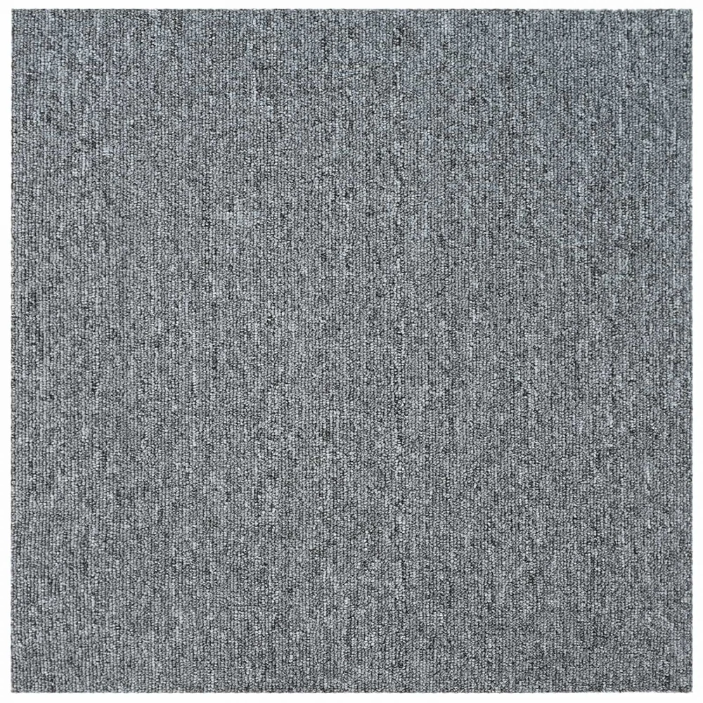 Kilimų plytelė Šviesiai pilka 50 x 50 cm 36 vnt. PP ir Bitumas
