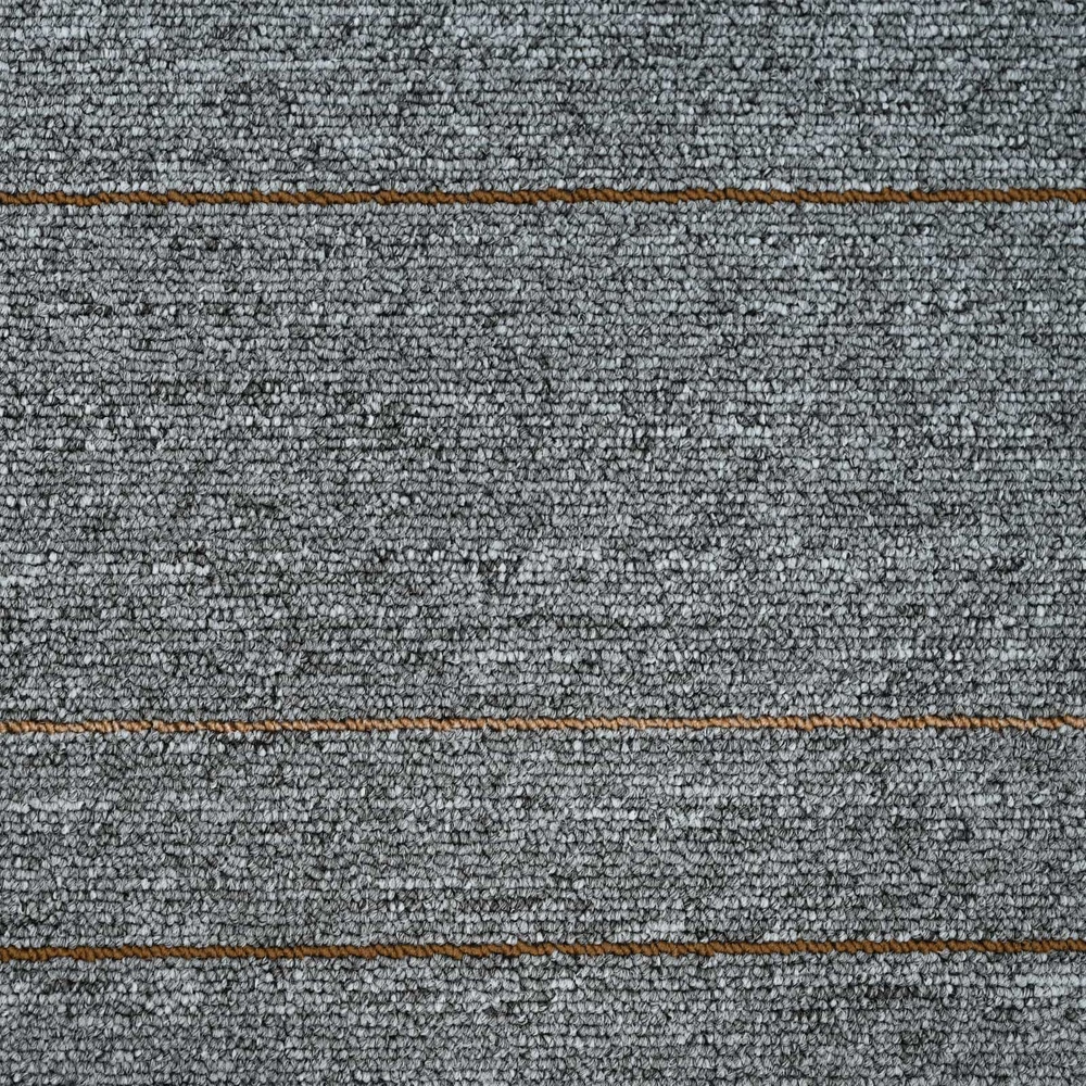 Kilimų plytelė Šviesiai pilka su juostele 50 x 50 cm 4 vnt.