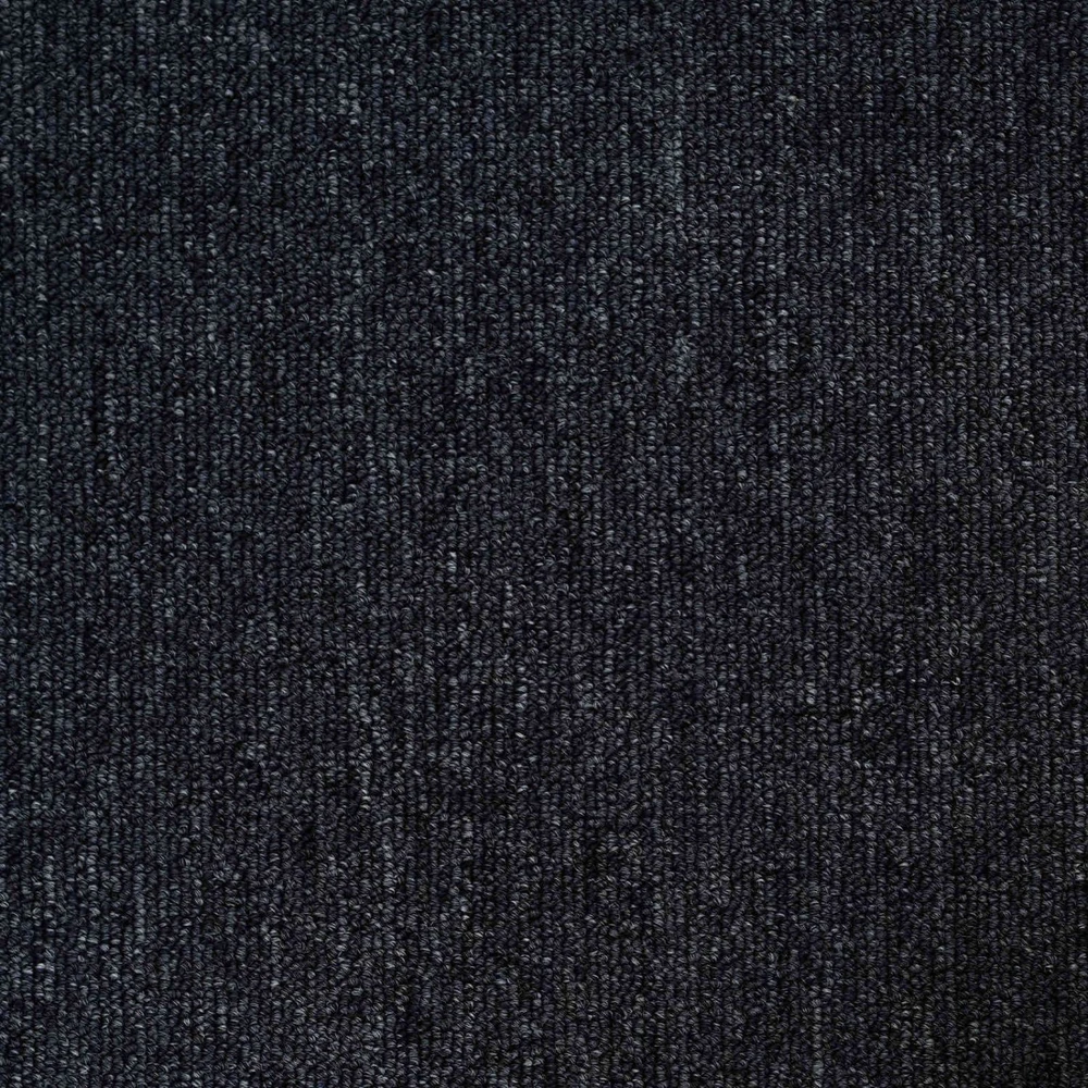 Kilimų plytelė Tamsiai pilka 50 x 50 cm 4 vnt. PP ir Bitumas