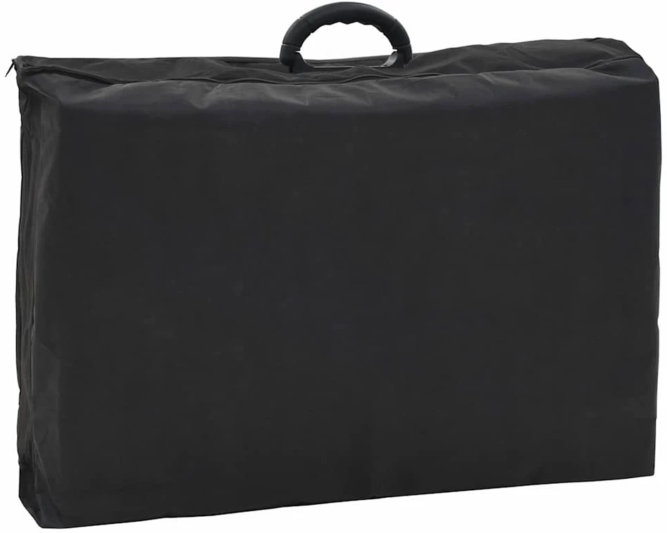 Kilnojama kosmetologinė kėdė, dirbtinė oda, 185x78x76cm, juoda