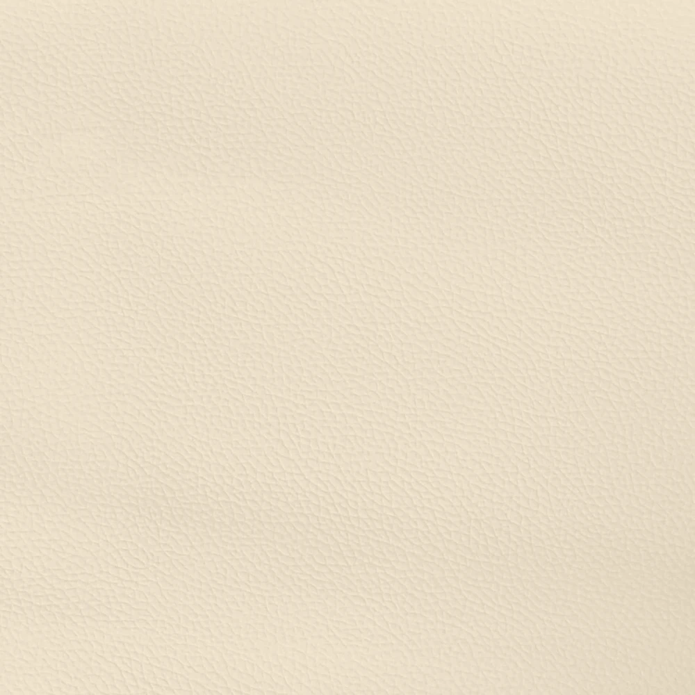 Spyruoklinis čiužinys, kreminis, 120x200x20 cm, dirbtinė oda