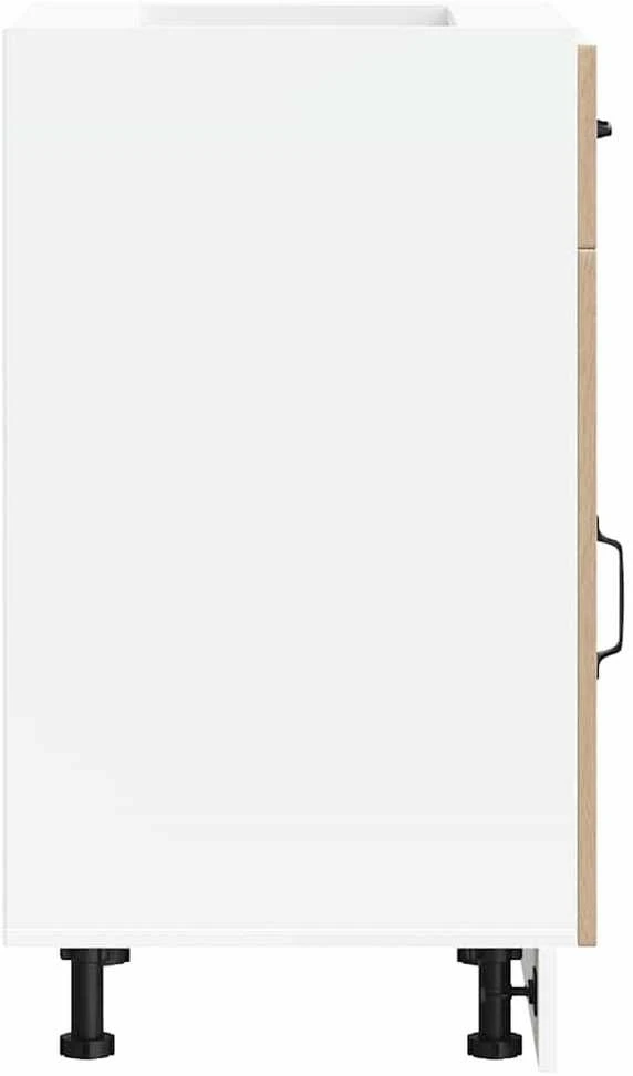 Okmed Kitchen Base Cabinet "Kalmar" Sonoma Oak Engineered Wood