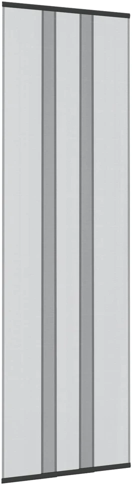 Klaidų užuolaida su tinkleliu Juoda 70 x 220 cm Poliesteris