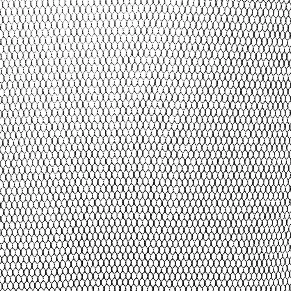 Klaidų užuolaida su tinkleliu Juoda 80 x 220 cm Poliesteris