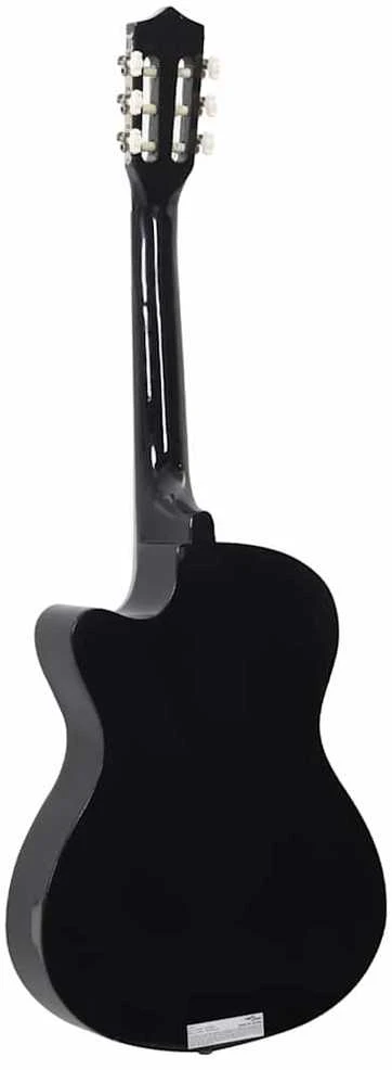 Klasikinė gitara, juodos spalvos, 38", 6 stygos