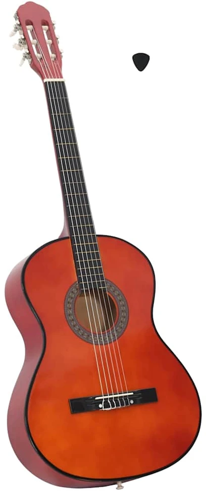 Klasikinė gitara pradedantiesiems, 4/4 39", amerikinė liepa