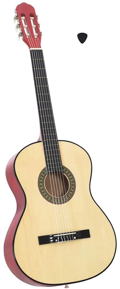 Klasikinė gitara pradedantiesiems, 4/4 39", amerikinė liepa