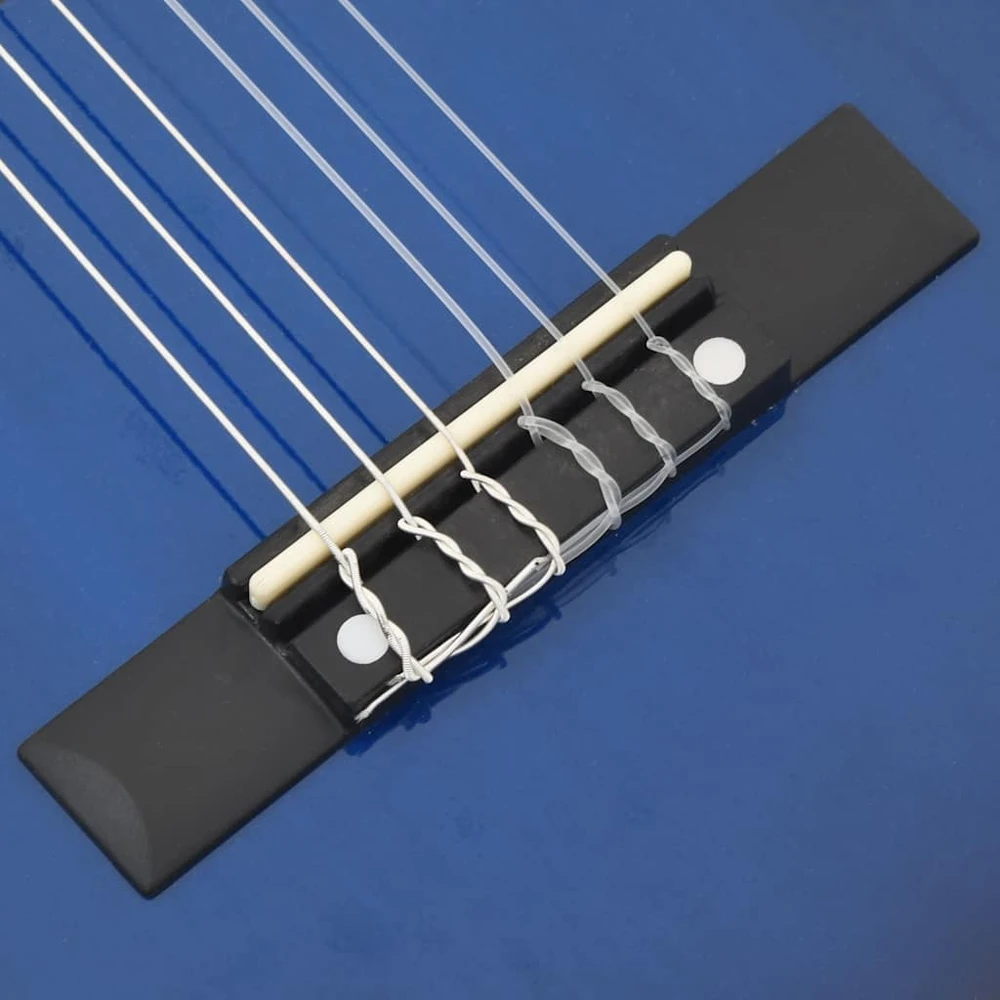 Klasikinė gitara pradedantiesiems ir vaikams, mėlyna, 1/2 34"