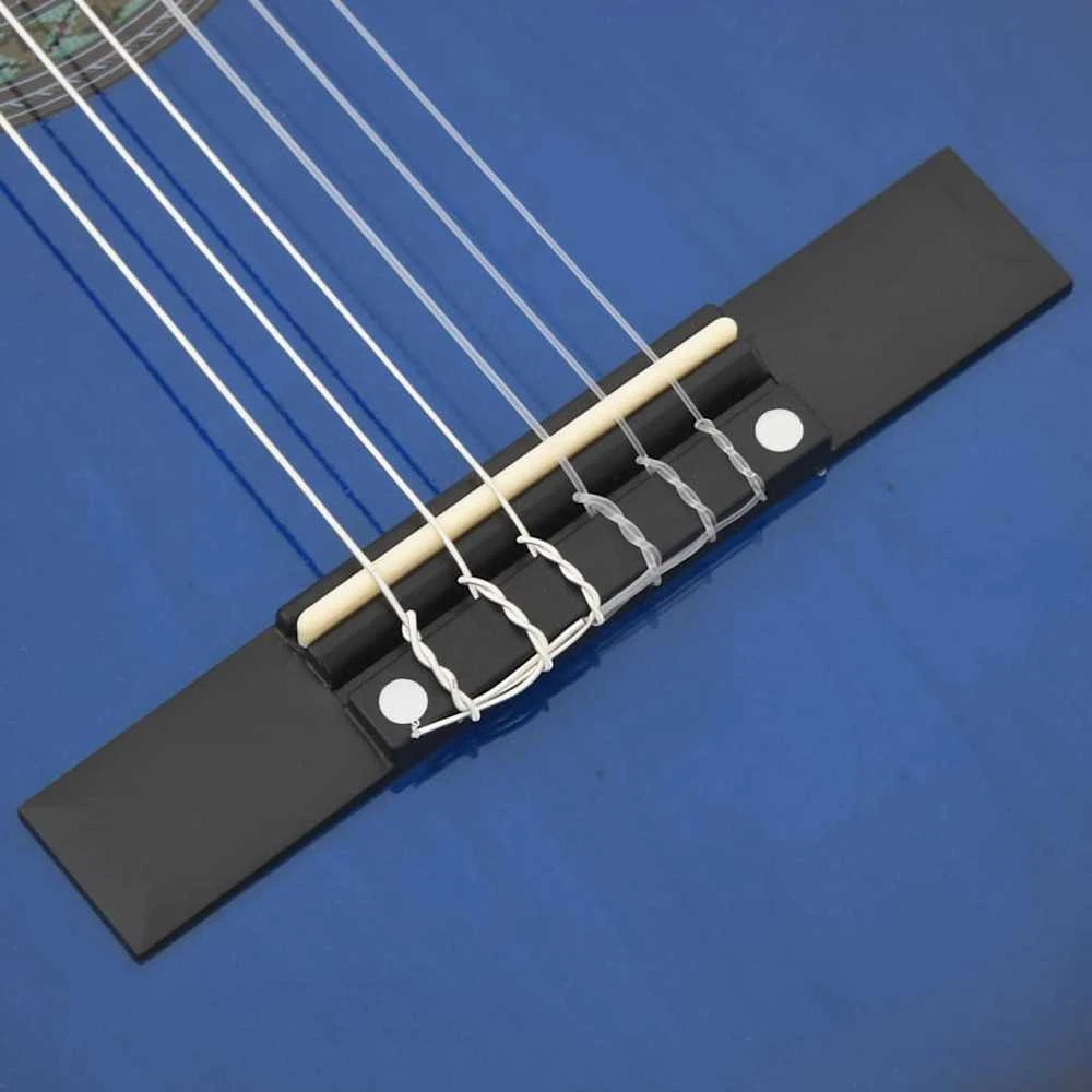Klasikinė gitara pradedantiesiems ir vaikams, mėlyna, 3/4 36"
