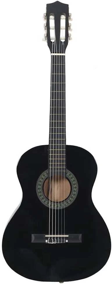 Klasikinė gitara pradedantiesiems ir vaikams, juoda, 3/4 36"