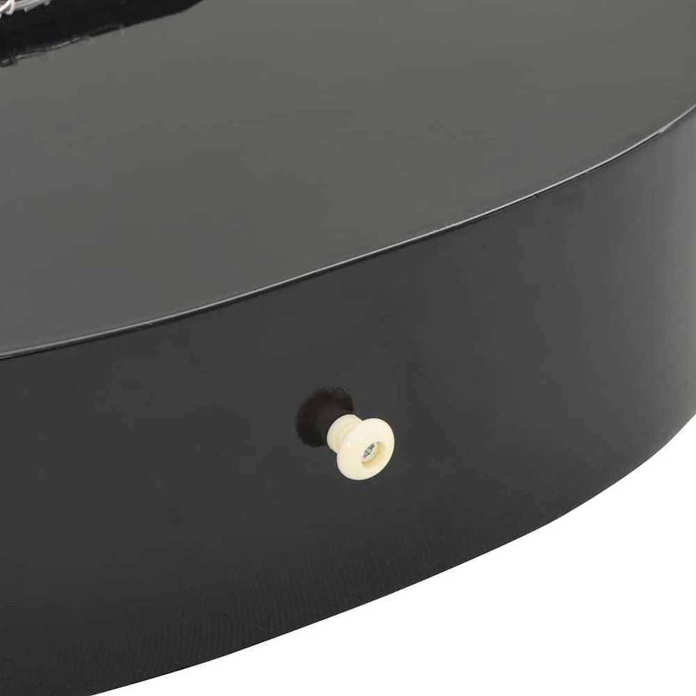 Klasikinė gitara pradedantiesiems, juoda, 4/4 39", liepa