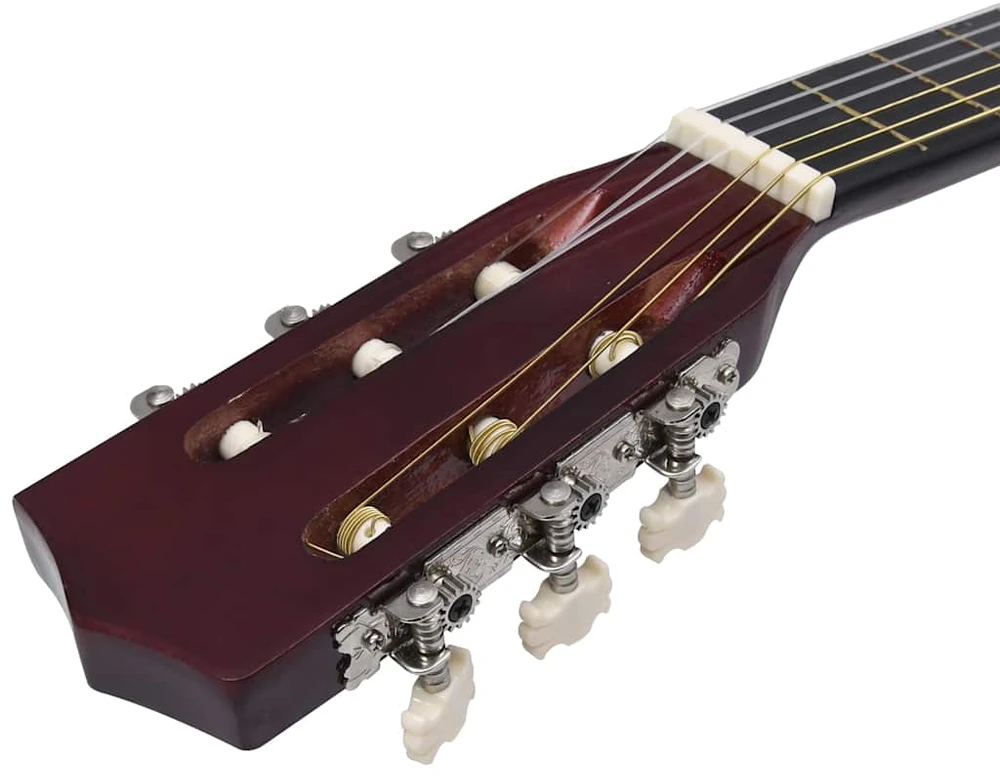 Klasikinė gitara su dėklu pradedantiesiems, 4/4 39"