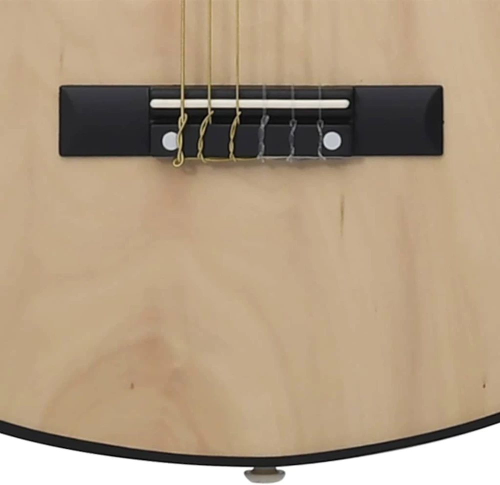 Klasikinė gitara su dėklu pradedantiesiems ir vaikams, 1/2 34"