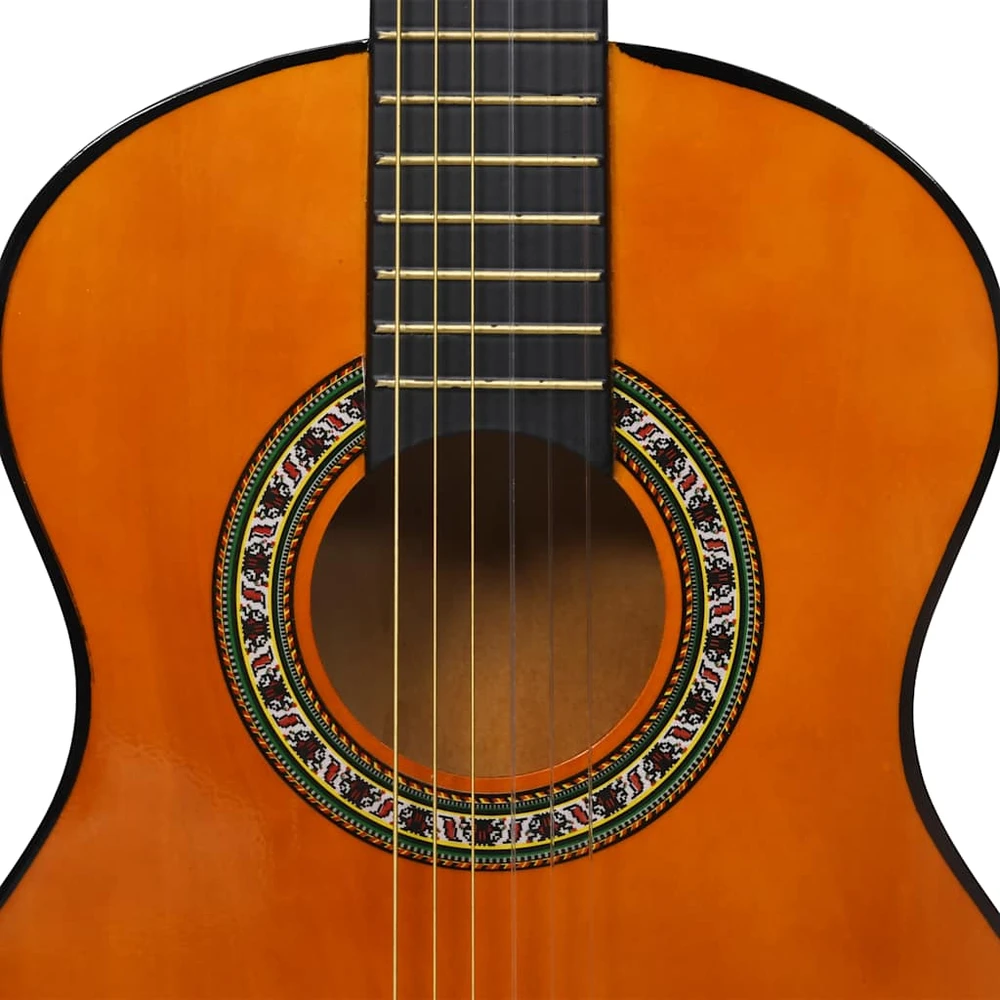 Klasikinė gitara su dėklu pradedantiesiems ir vaikams, 1/2 34"