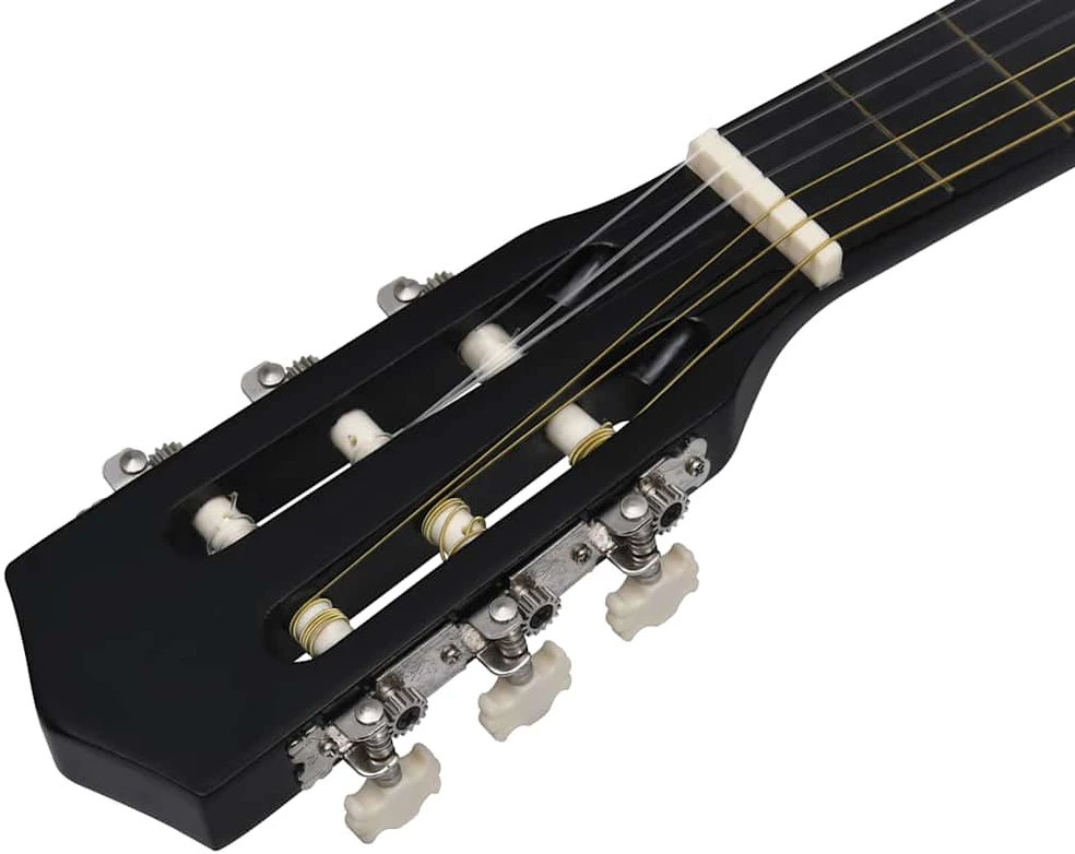 Klasikinė gitara su dėklu pradedantiesiems ir vaikams, 1/2 34"