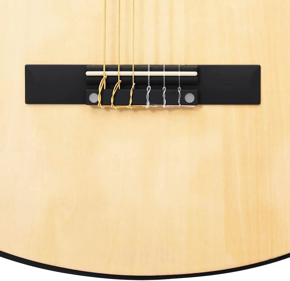 Klasikinė gitara su dėklu pradedantiesiems, 3/4 36"
