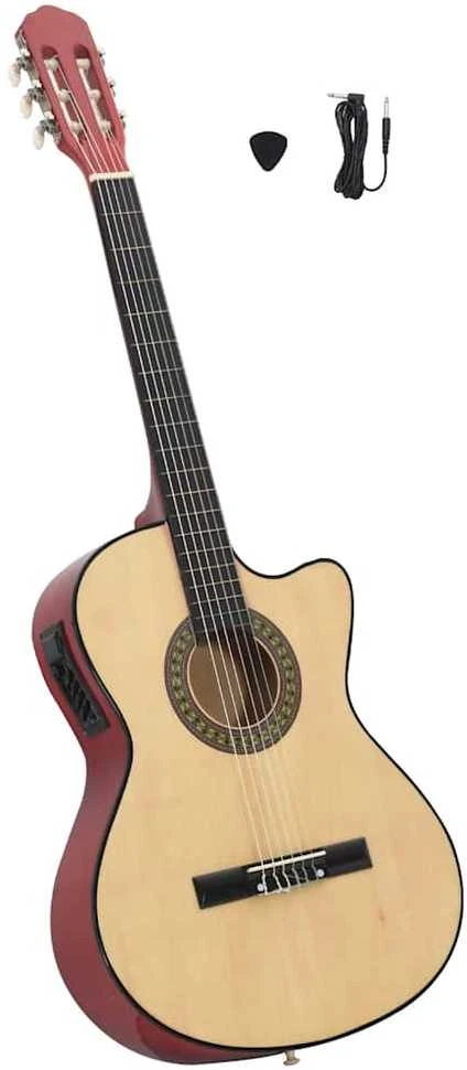 Klasikinė gitara su ekvalaizeriu ir 6 stygomis