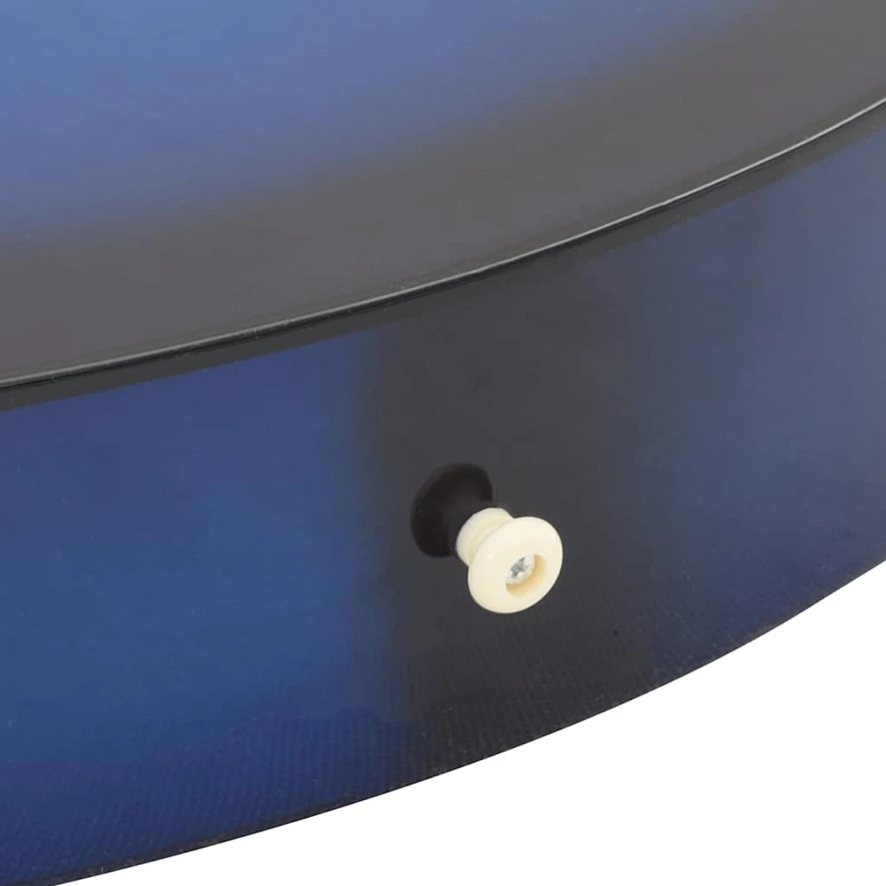 Klasikinės gitaros rinkinys, 12 dalių, mėlynas, 38", 6 stygos
