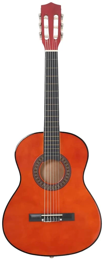 Klasikinės gitaros rinkinys pradedantiesiems, 8 dalių, 3/4 36"