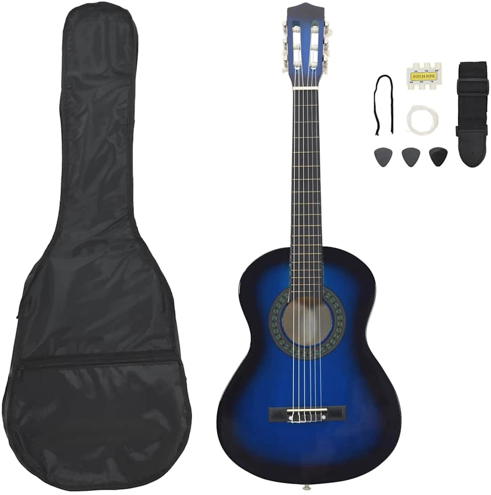Klasikinės gitaros rinkinys pradedantiesiems, 8 dalių, 1/2 34"
