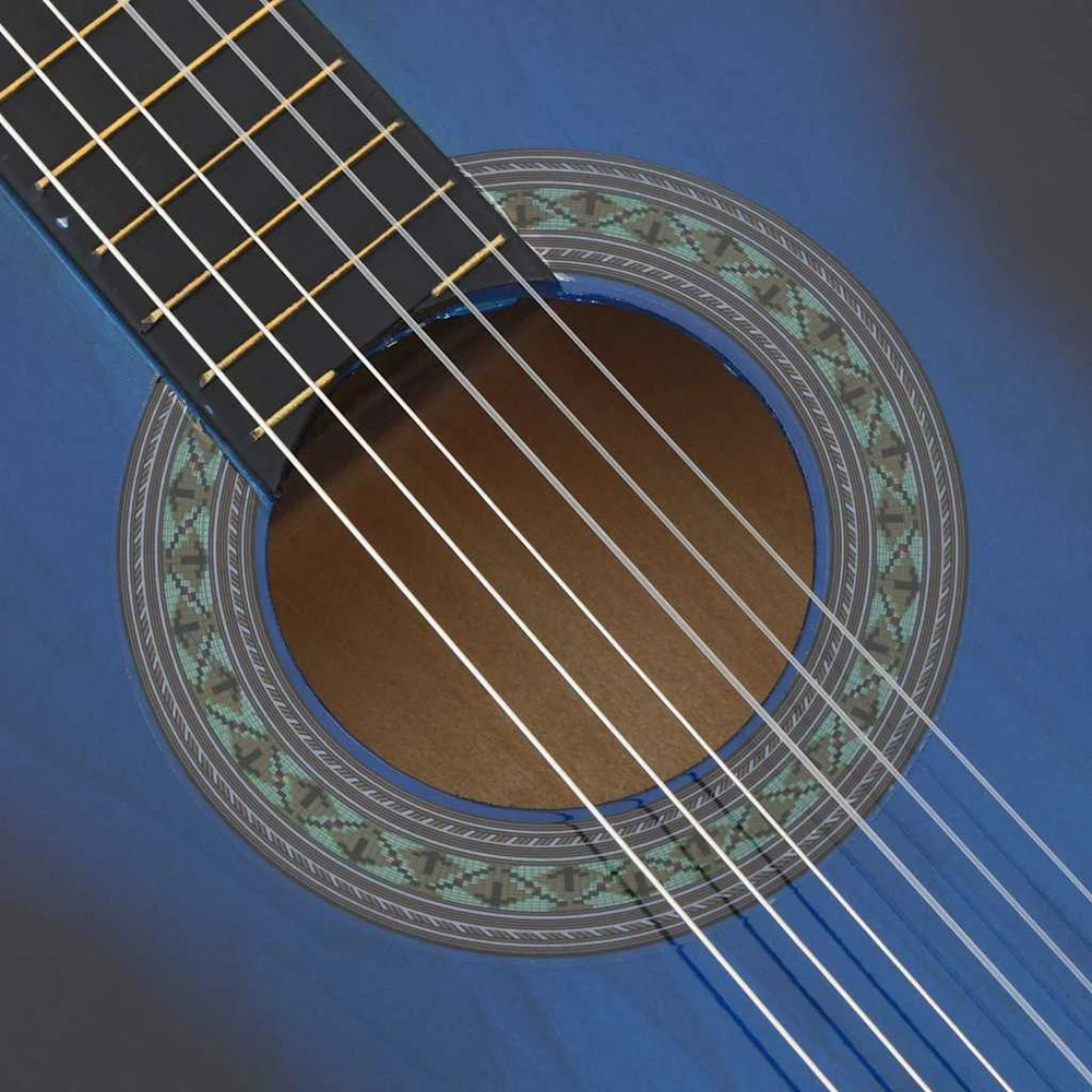 Klasikinės gitaros rinkinys pradedantiesiems, 12 dalių, 4/4 39"